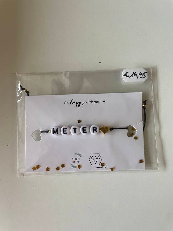*Meter Armbandje - MOON Bracelets