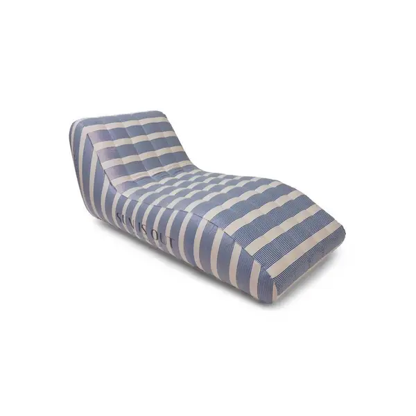 Sunwave Brands - Premium Lounge Luchtbed Zwembad - Blauw/Wit - Monaco