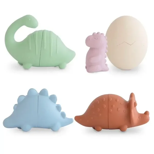 Mushie - BATH SET 4-PACK - Dino