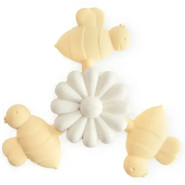 Mushie - Spinner Met Zuignap BEE 11Cm