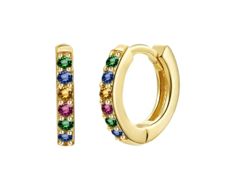 Folie à trois - In a Dream OORBELLEN - Gold/ Rainbow