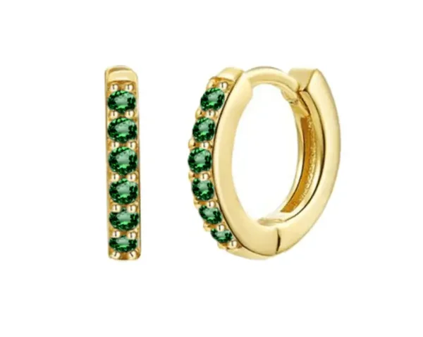 Folie à trois - In a Dream OORBELLEN - Gold/ Green