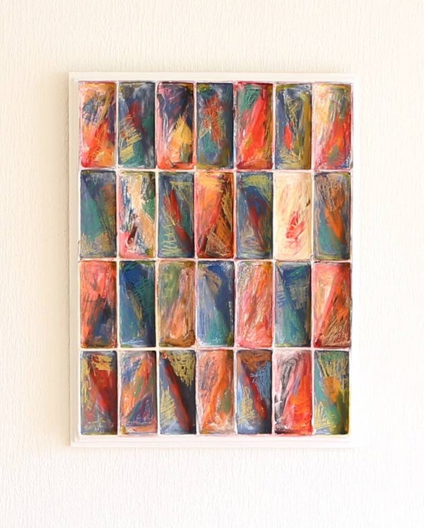 Abstract Multicolor Painting  Colour Serie nr1  AJArt