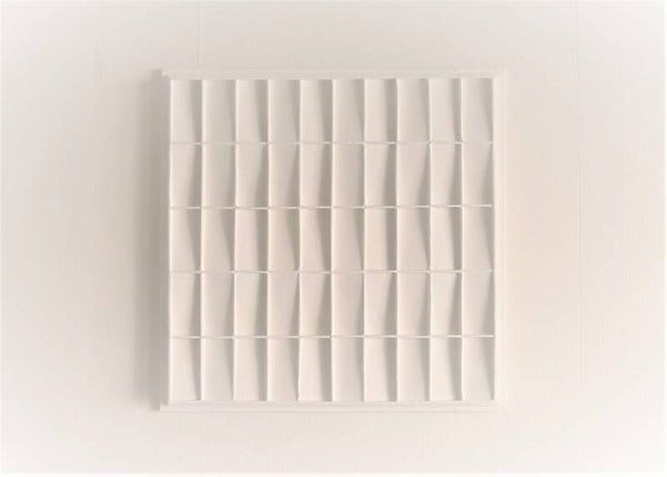 White abstract 3d painting M80 AJArt