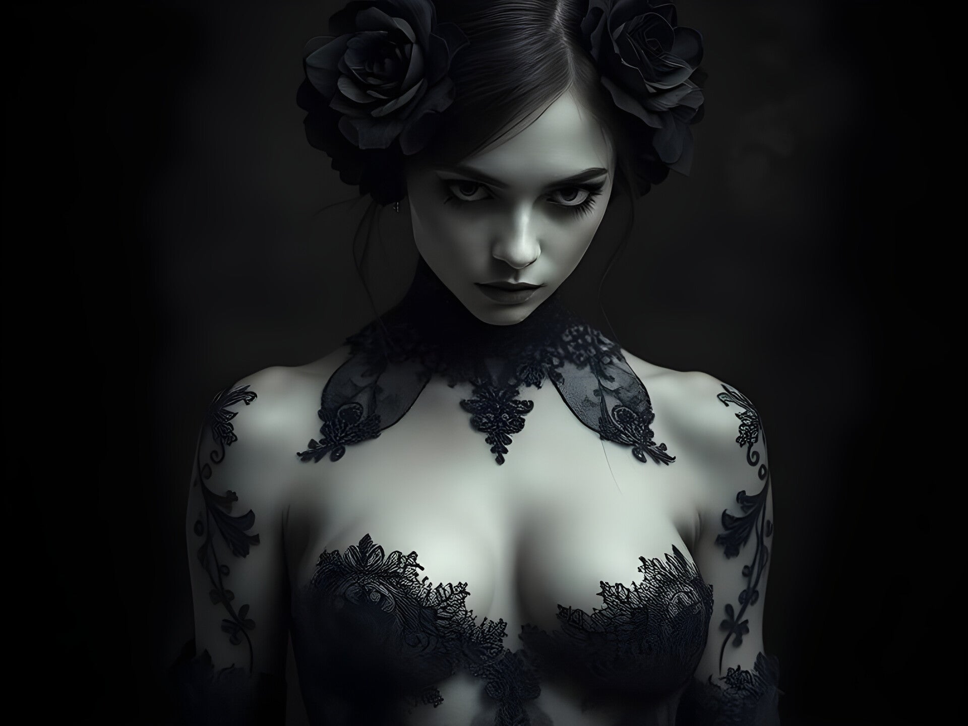In Lace and Pearls. (Eerie 1)