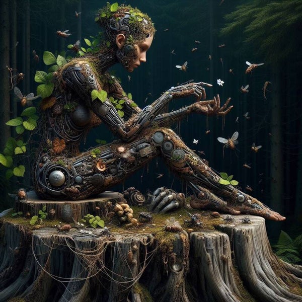 Intertwined with nature