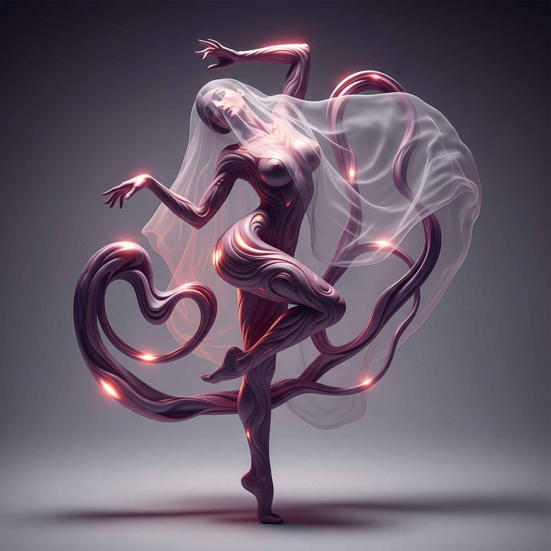 Een surrealistische vrouw/woman 4