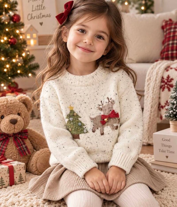 🎄 Pull Noël Lila