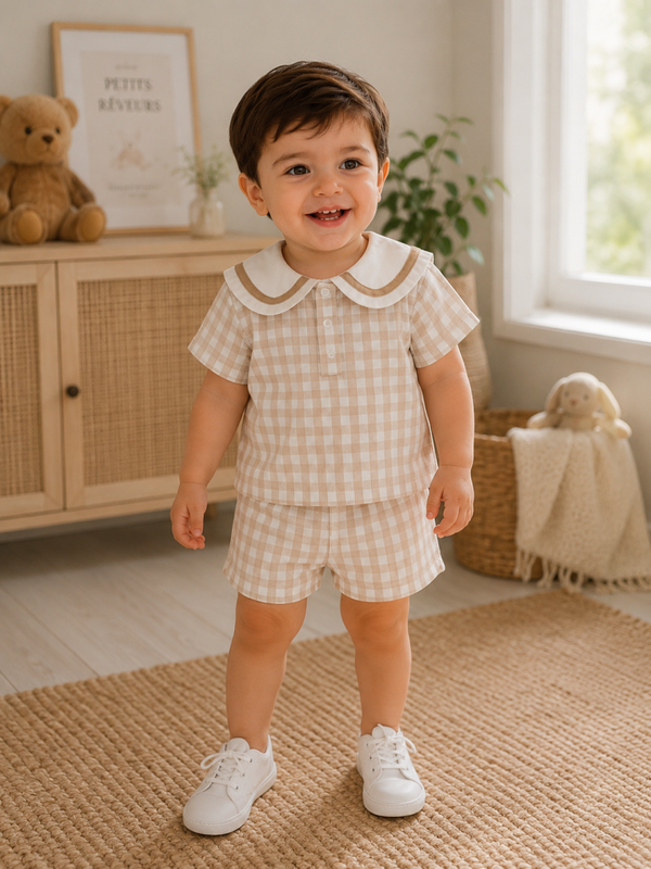 🤎 Ensemble Robin  – Haut & Short