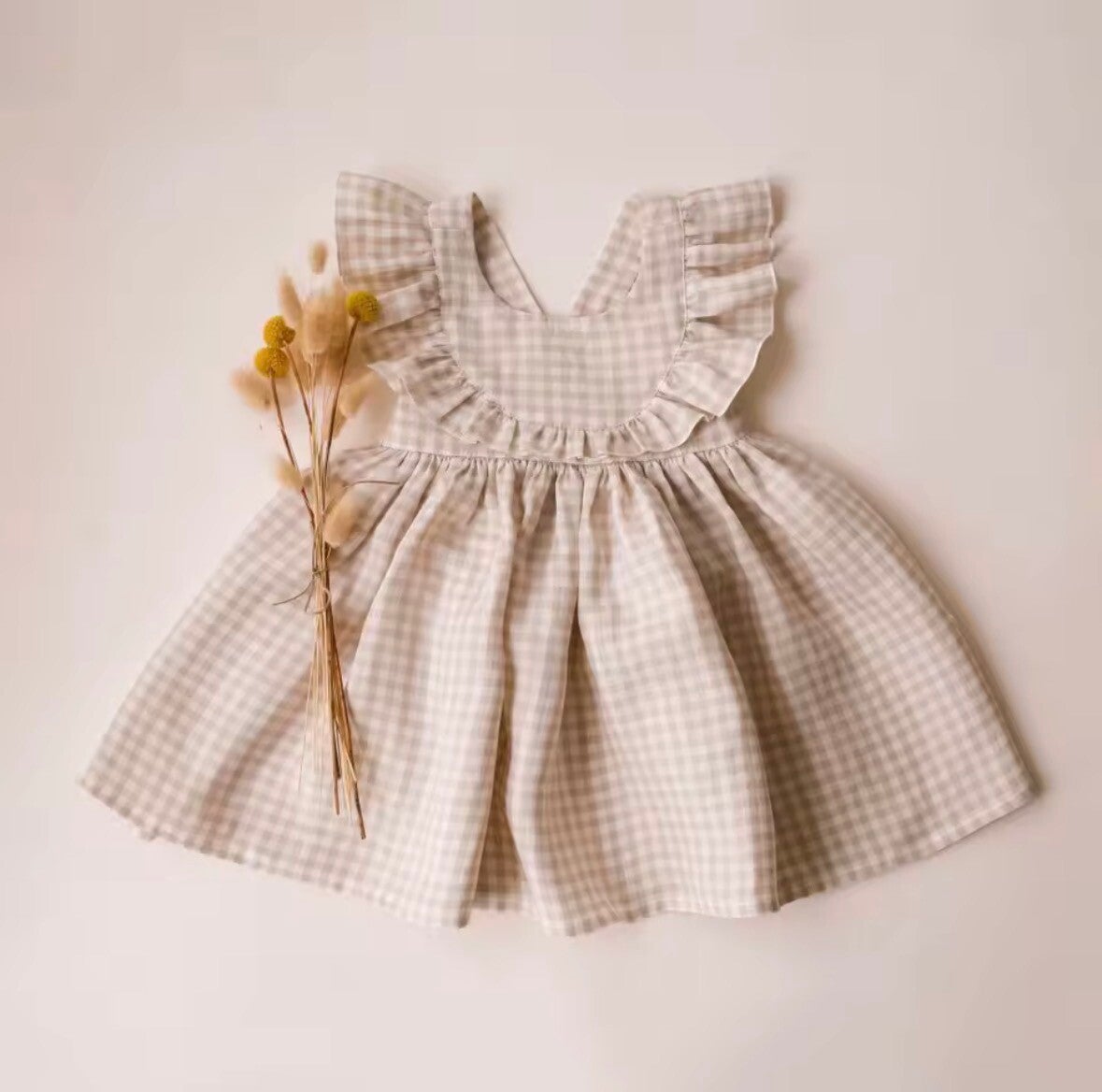 ✨ Robe Vintage en Lin et Coton