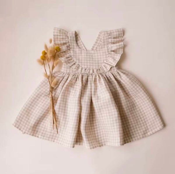 ✨ Robe Vintage en Lin et Coton