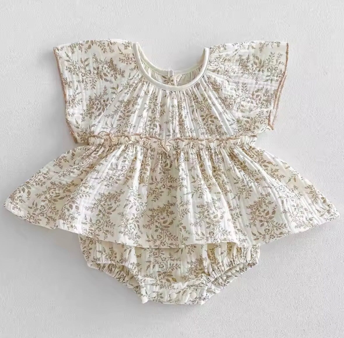 🌻 Barboteuse style Intemporel