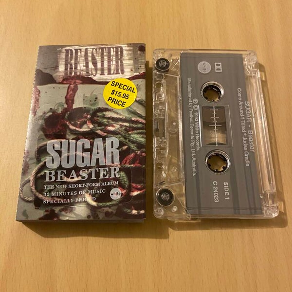 SUGAR BEASTER HYPE STICKER EP Cassette Tape Analog Cassette Tape