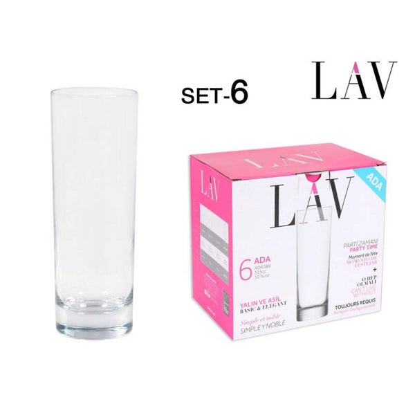 LAV- Longdrinks set van 6