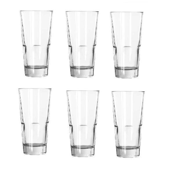 Optiva glazen, set van 6 , 470ml en vaatwasser bestendig