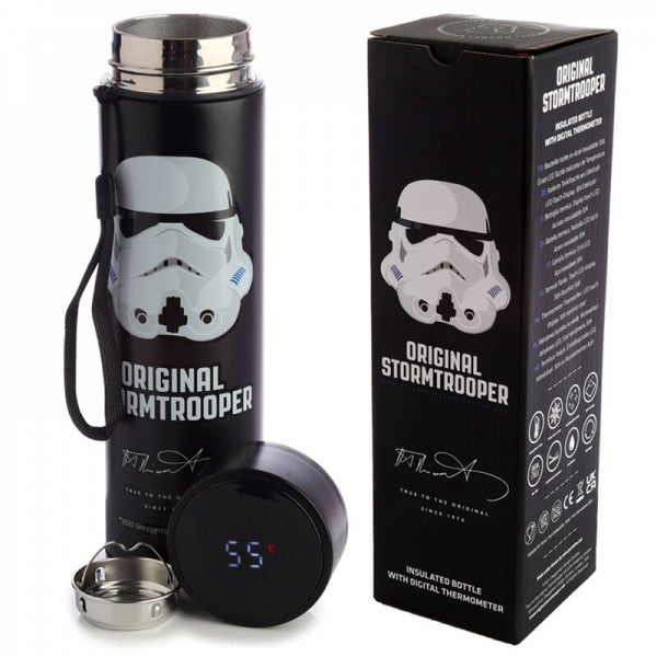 Thermosfles met thermometer - Stormtrooper