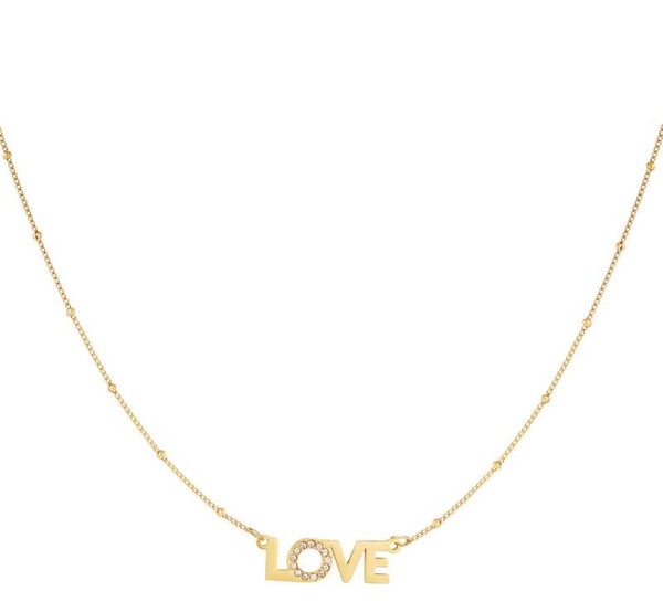 RVS ketting liefde