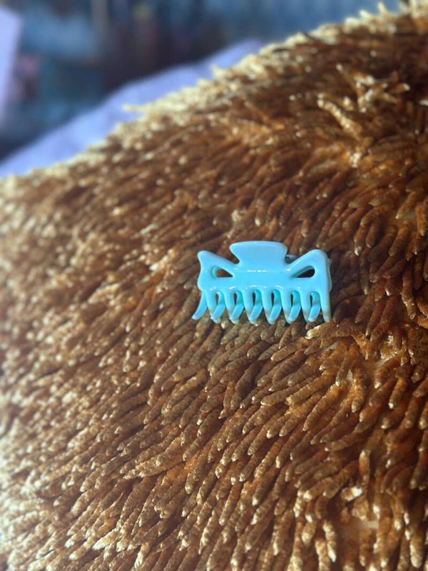turquoise mini haar klip