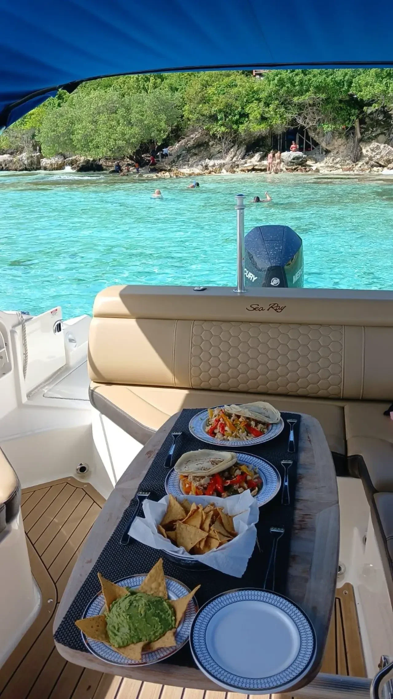 Yacht food