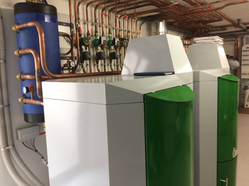 CHAUDIERES A GRANULES EN SERIE