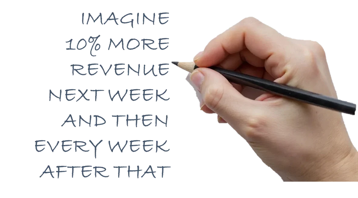 Improve your revenue by at least 10%