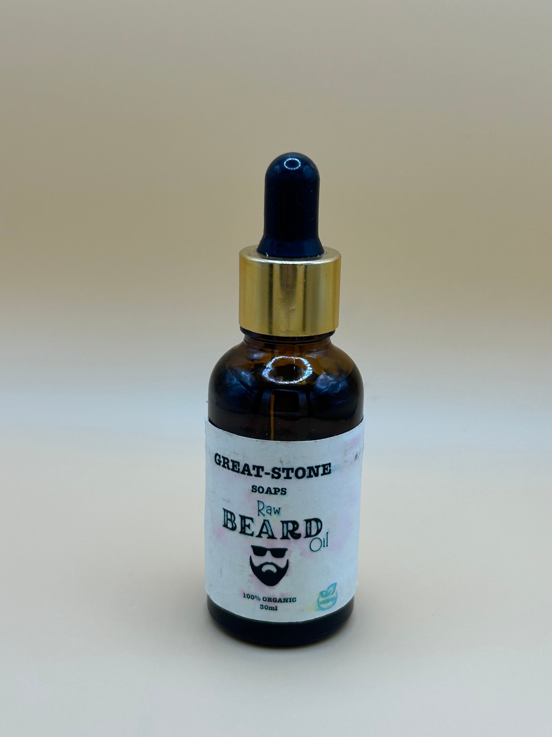 Raw beard oil
