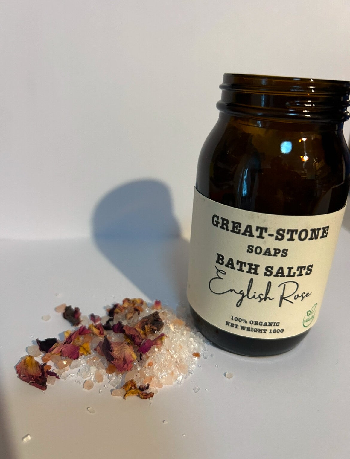 English rose bath salts