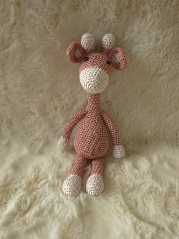 Gehaakte Giraf Knuffel - 25 cm