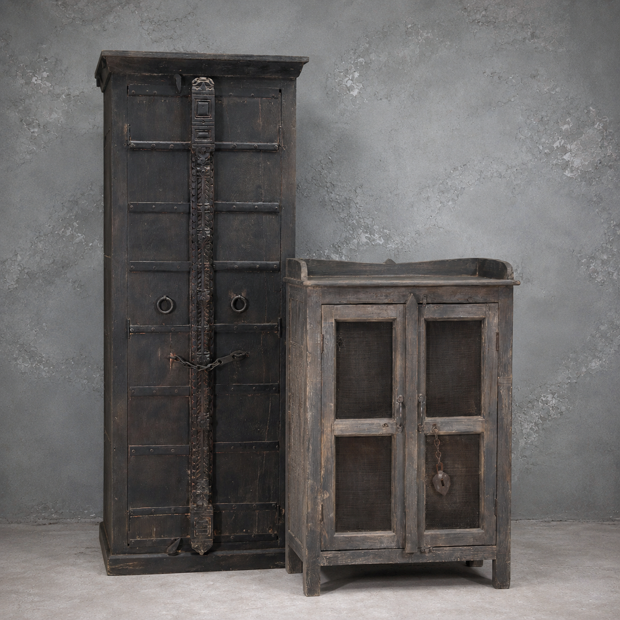 Original - kast en commode uit India