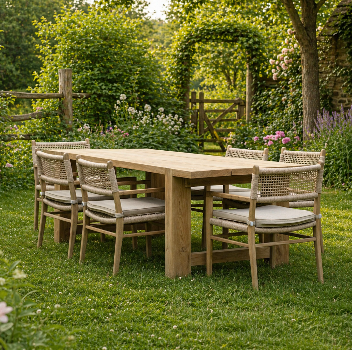 Garden - tuintafel met tuinstoel Ruby