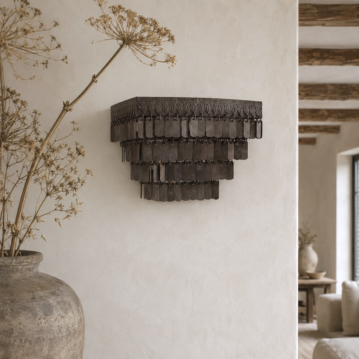 Verlichting - wandlamp Dhari square