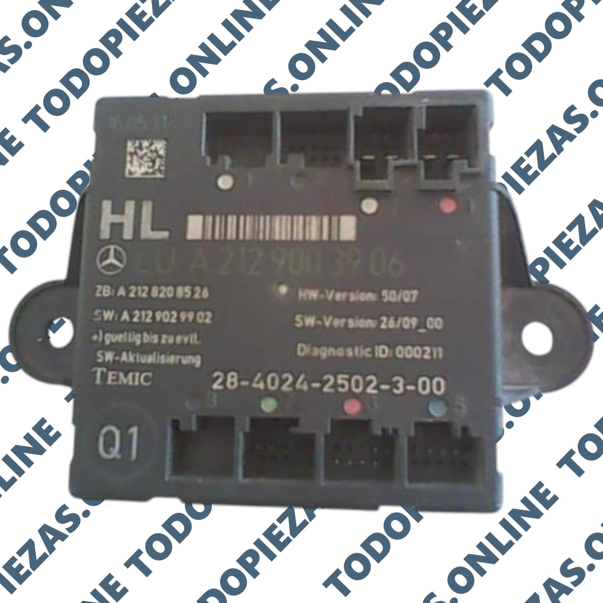 Centralita de Control Confort / Puerta Mercedes-Benz OEM: A2129003906