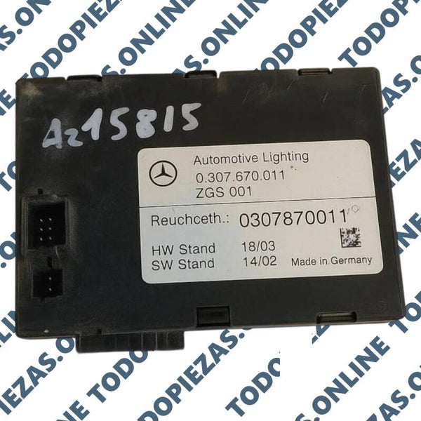 Módulo Central Gateway (ZGW) Mercedes-Benz OEM: A2204451900