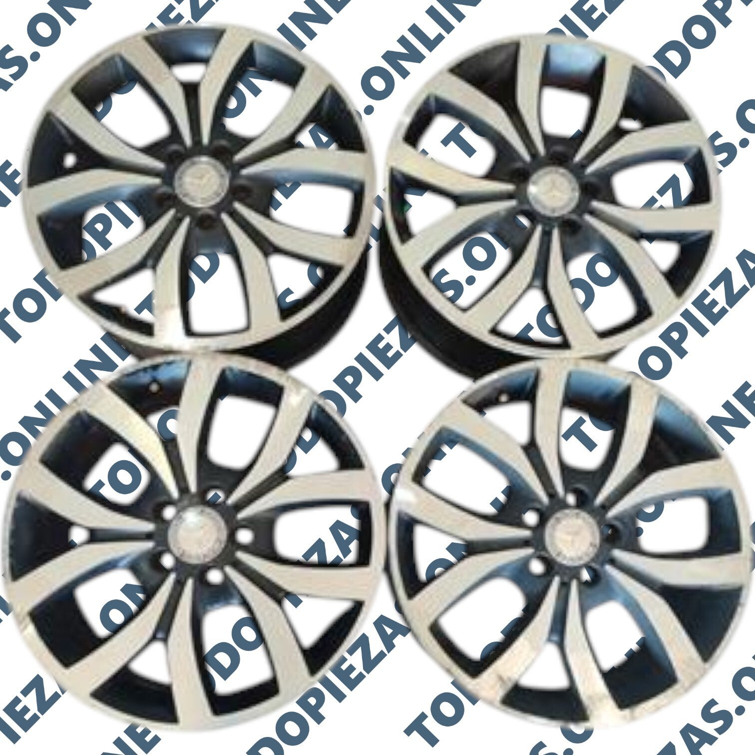 Juego 4 Llantas Mercedes-Benz OEM: A2464012102