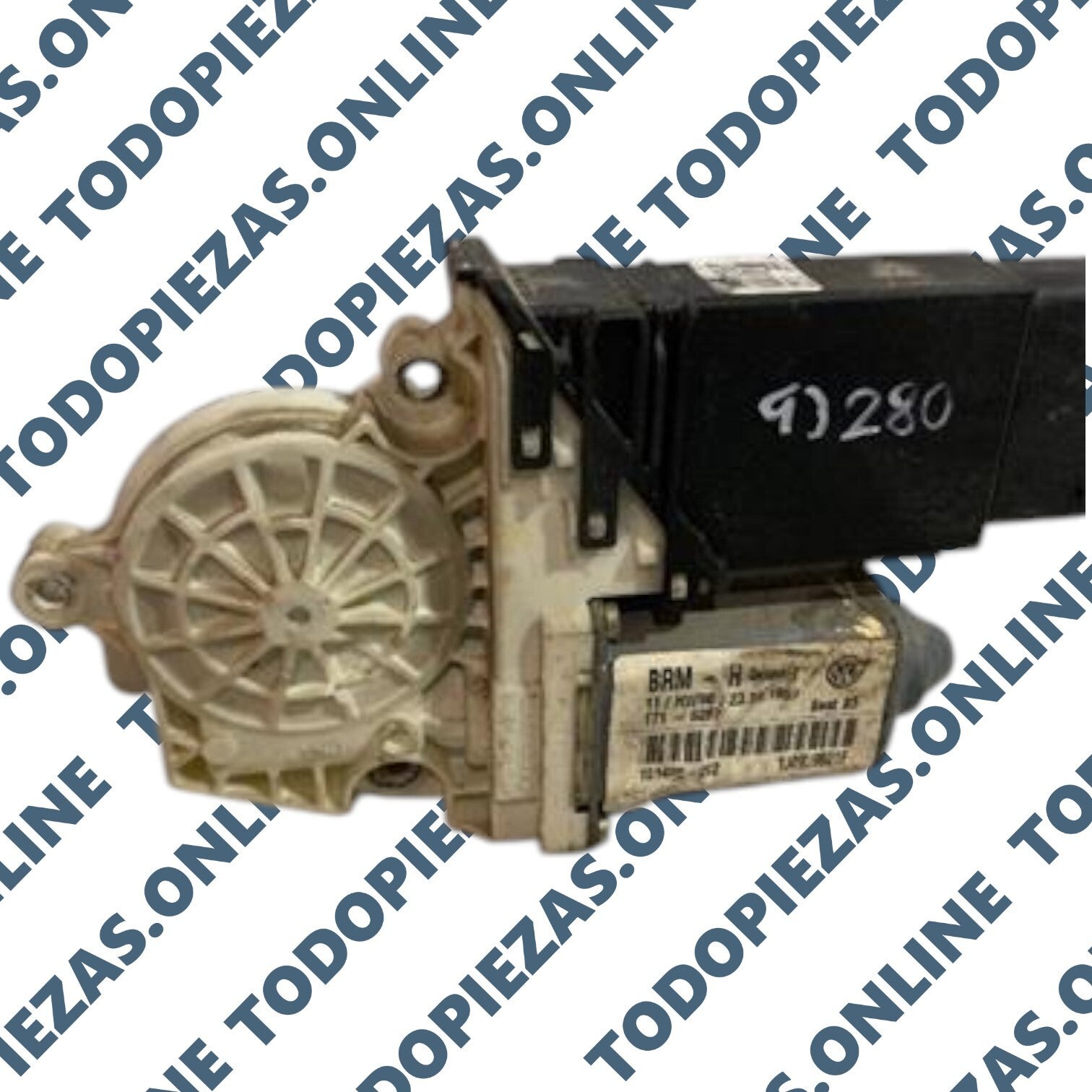 Motor de Elevalunas (Alzacristales) Eléctrico Delantero izquierdo Seat OEM: 1J0959801F