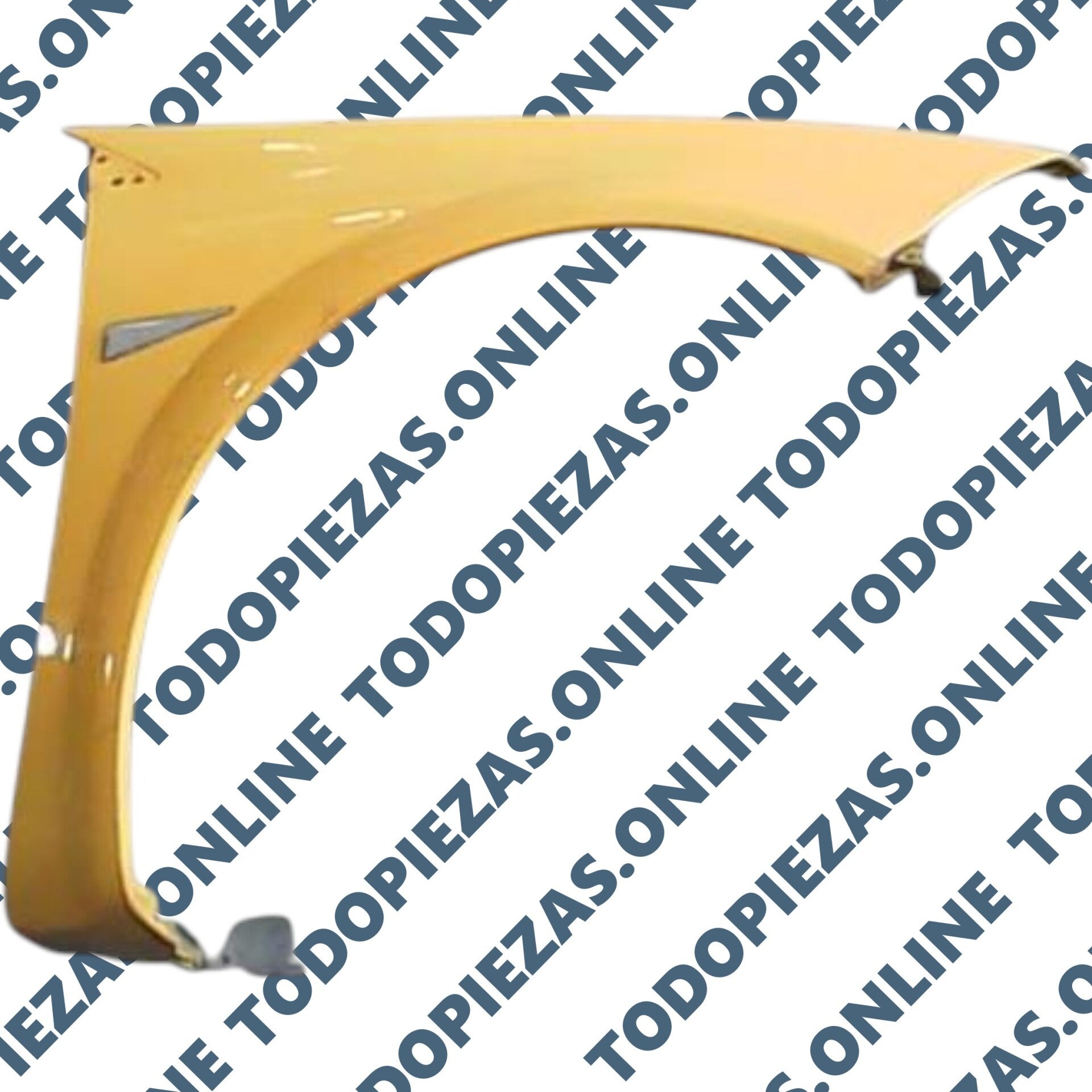 Aleta derecha delantera amarillo Renault OEM: 7701477187