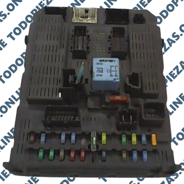 Caja de relés y fusibles / Módulo BSI Peugeot OEM: 9660144680