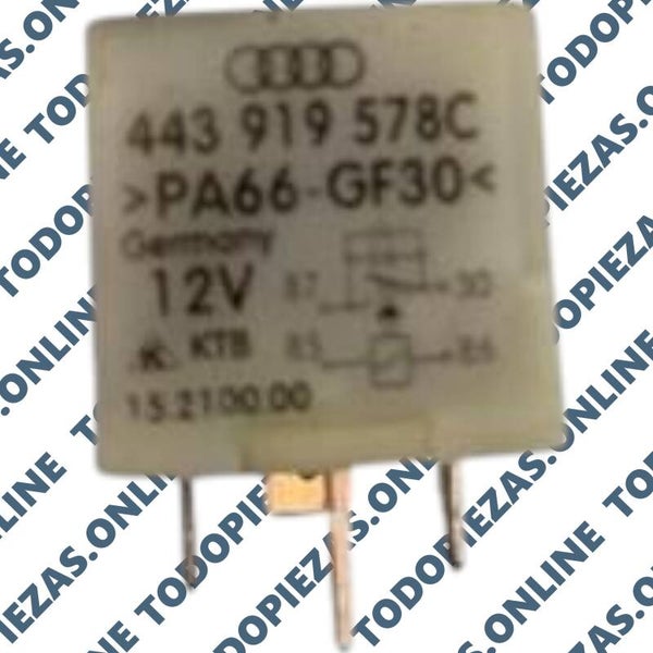 Relé embrague aire acondicionado 12V KTB Volkswagen OEM: 443919578C