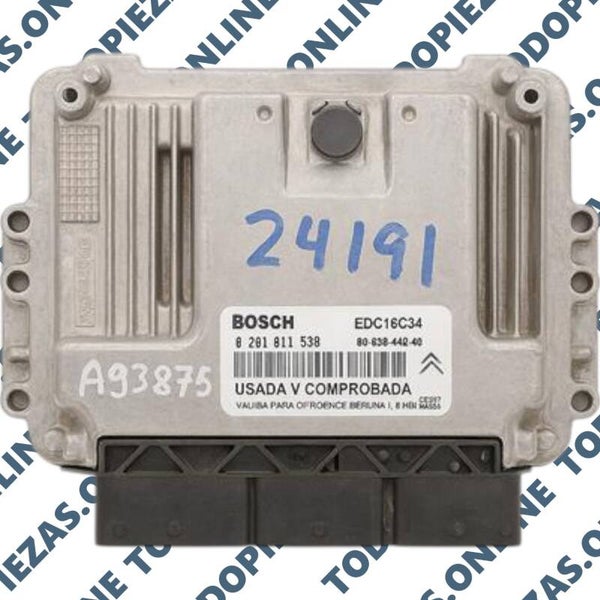Centralita de Encendido Módulo Citroën OEM: 9655698280