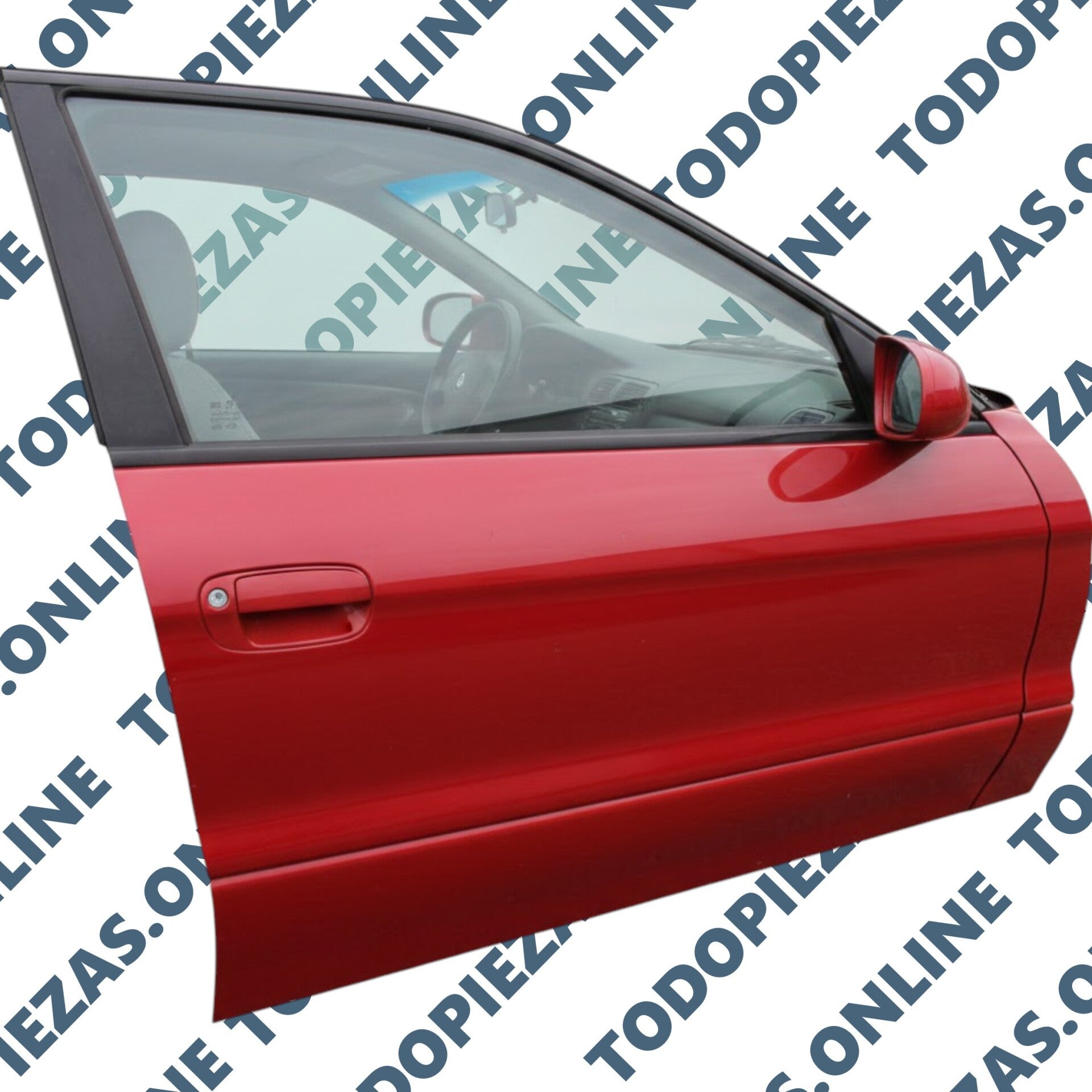Puerta derecha delantera roja Ford OEM: F32Z-2020124-A