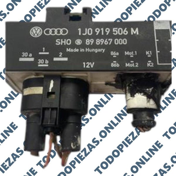 Caja de relés y fusibles / Unidad de Control de Ventiladores Audi OEM: 1J0919506M