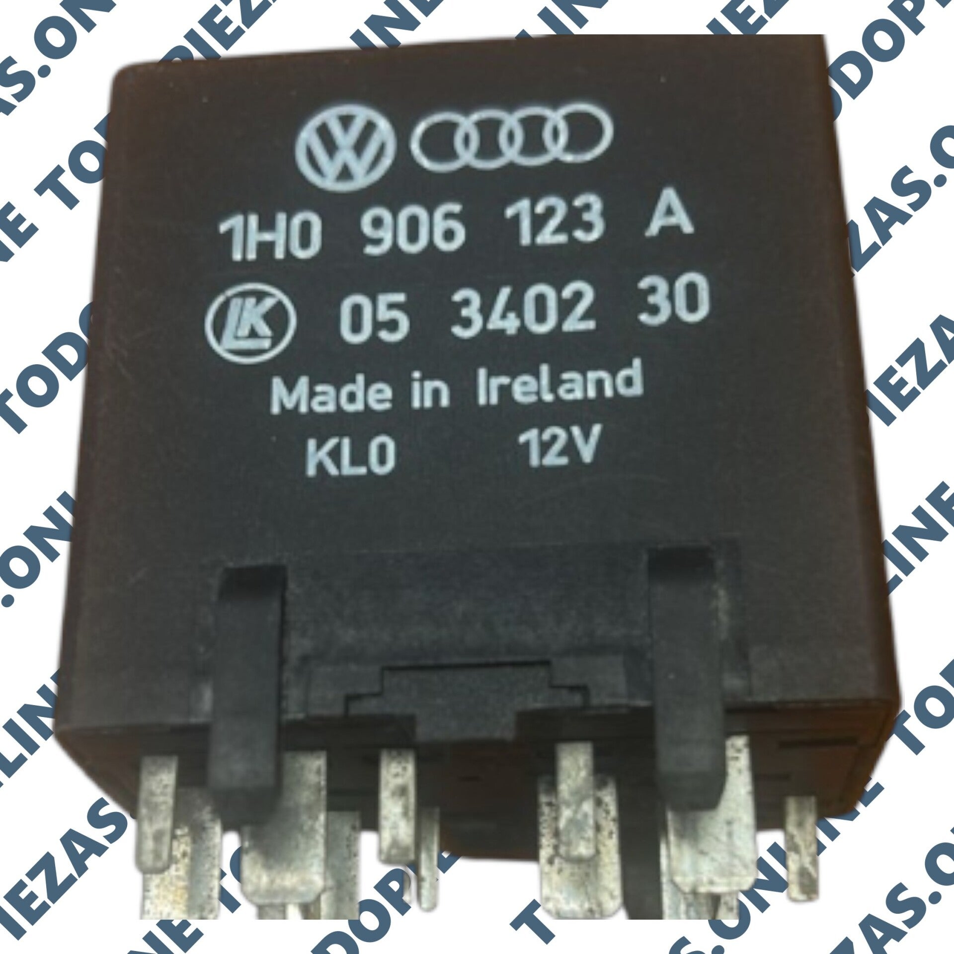 Relé de Alimentación ECU / Inyección 12V LK OEM: 1H0906123A