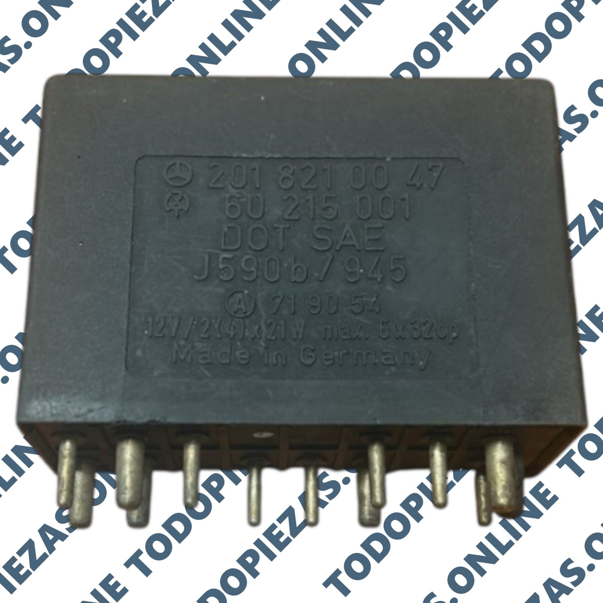 Relé Luces de emergencia / intermitencia 12V Mercedes-Benz OEM: 2018210047