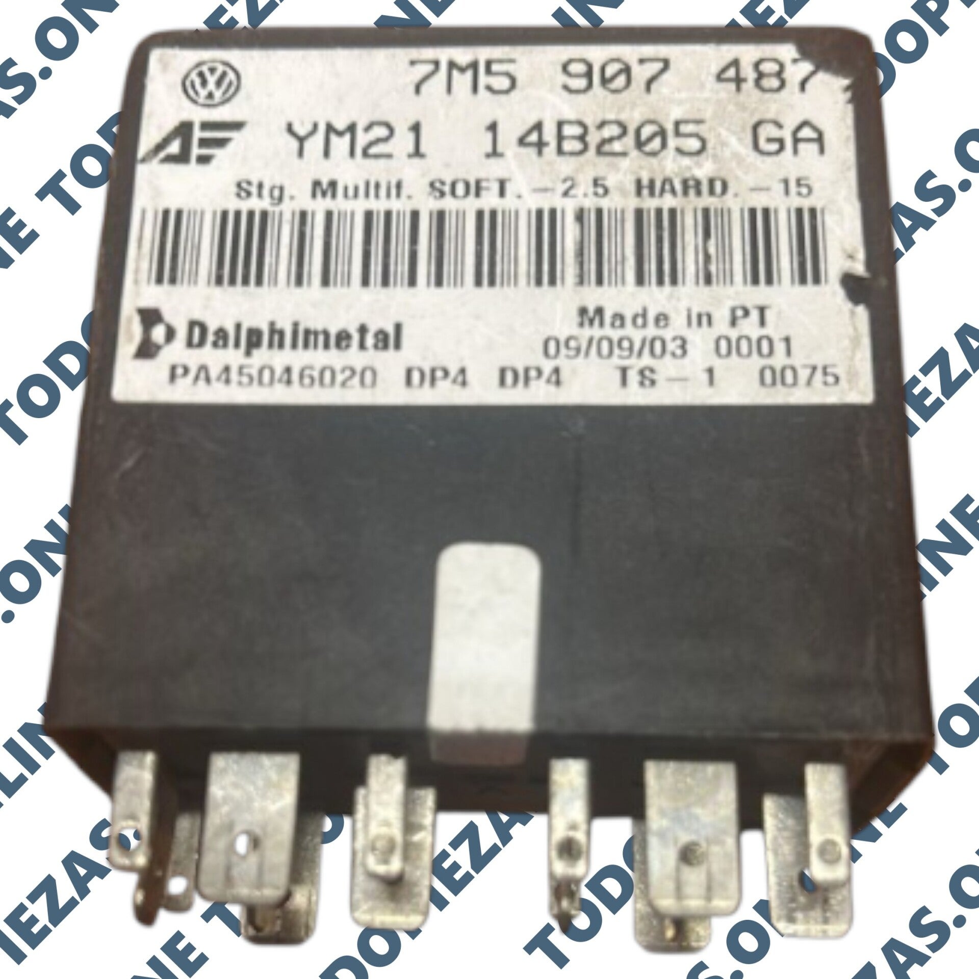 Relé Multifunción 12V Dalphimetal OEM: 7M5907487