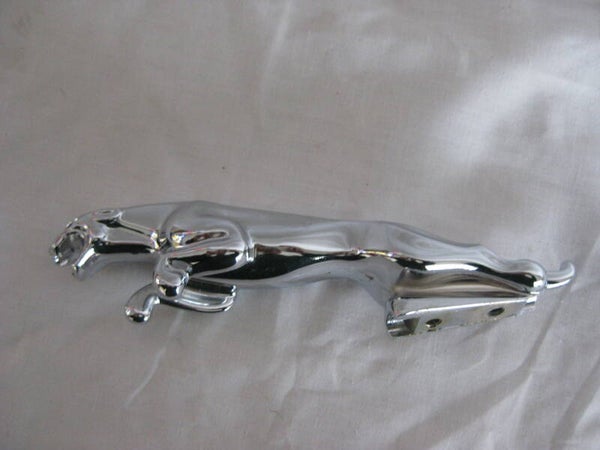 Jaguar Mascot Leaper chrome 7" (large 7 inch)  BD10954