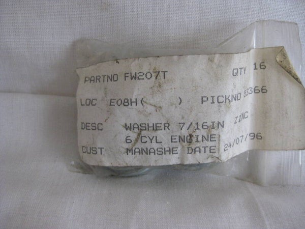 Washer 7/16 inch  FW207T