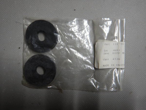 Bush, differential mounting, front upper, rubber   133568