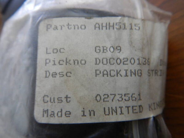 Packing, fuel tank straps    AHH5115