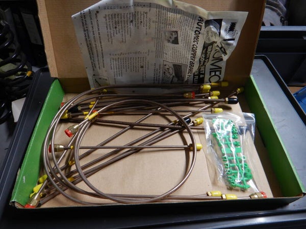 Brake Pipe Set, Cunifer - Left Hand Drive Models  GL5513