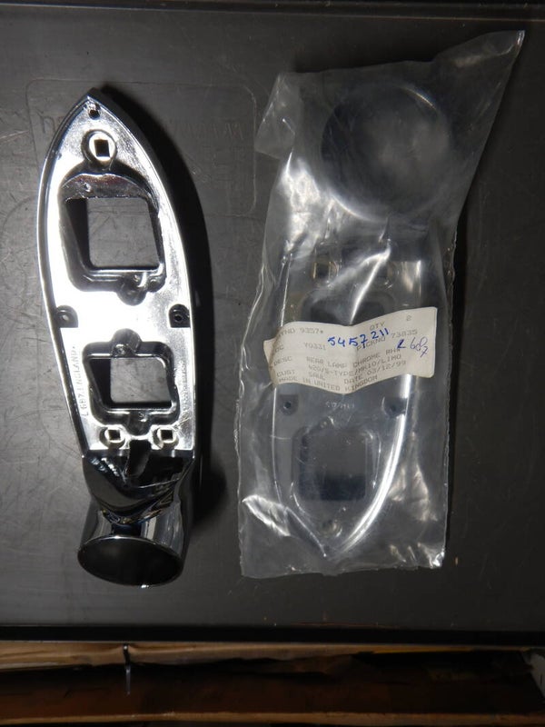 Rear Light Tail Lamp Chrome Base  L687